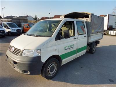 LKW "VW T5 Doka-Pritsche LR 2.5 TDI 4motion D-PF", - Cars and vehicles