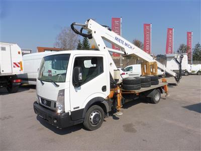 Selbstfahrende Arbeitsmaschine (Hubarbeitsbühne) "Nissan Cabstar NT 400 (Euro 5)" mit "Easylift ET180", - Motorová vozidla a technika