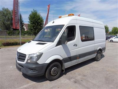 LKW "Mercedes-Benz Sprinter Doka-Kasten 316 CDI (Euro 5)", - Motorová vozidla a technika