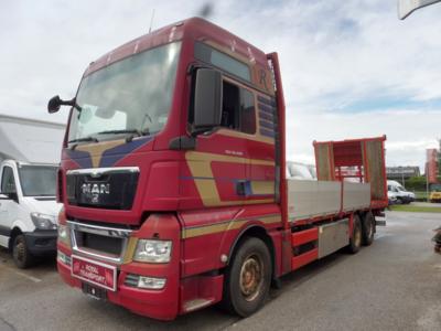 LKW "MAN TGX 26.480 6 x 2-2 LL (Euro 4)", - Fahrzeuge und Technik