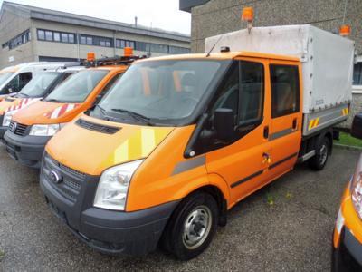 LKW "Ford Transit Doka-Pritsche FT 300M 2.2 TDCi", - Cars and vehicles