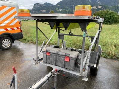 Warnleitanhänger "Müller", - Macchine e apparecchi tecnici