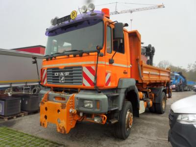 LKW "ÖAF 19.314 FALK" mit Heckladekran "Hiab 122-3 HiDuo", - Macchine e apparecchi tecnici