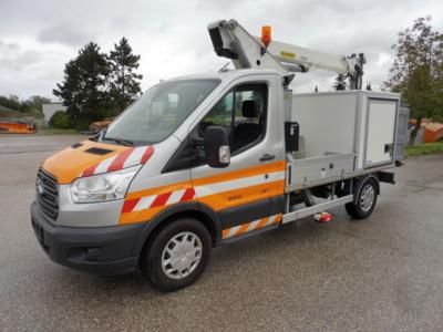 Selbstfahrende Arbeitsmaschine (Hubarbeitsbühne) "Ford Transit 2.0 TDCi (Euro 6)" mit "Danilift P130V", - Fahrzeuge und Technik