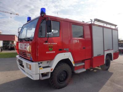 Spezialkraftwagen (Feuerwehrfahrzeug) "Steyr 10S18/L37/4x4 Single", rot, EZ 03/1993, - Macchine e apparecchi tecnici