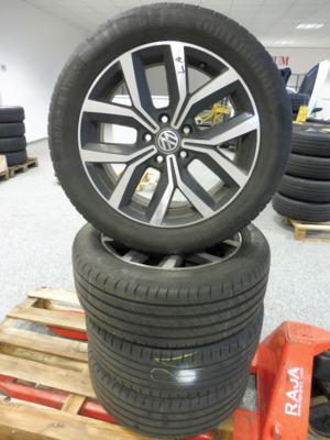 4 Reifen "Continental / GoodYear" auf Alufelgen, - Cars and vehicles