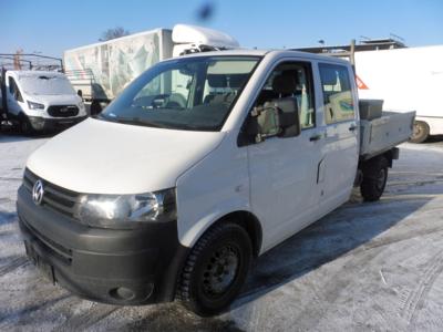 LKW "VW T5 Doka-Pritsche LR 2.0 TDI Entry D-PF (Euro 5)", - Motorová vozidla a technika