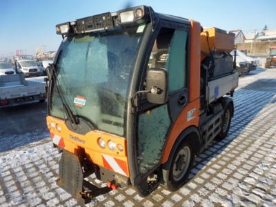 Motorkarren "Multicar Tremo Carrier S" mit Aufsatzstreuer "Schmidt Stratos B08-12", - Motorová vozidla a technika