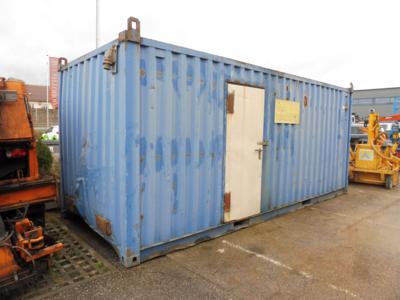 Lagercontainer 20 Fuß mit Hydraulik-Aggregat, - Macchine e apparecchi tecnici