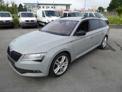 PKW "Skoda Superb Kombi 2.0 TDI 4 x 4 Sportsline DSG", - Fahrzeuge und Technik