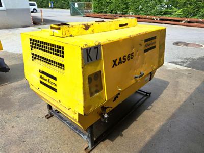 Kompressor "Atlas Copco XAS65", - Motorová vozidla a technika