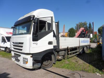 LKW "Iveco Stralis 450 AS260S45Y (Euro 5)" mit Heckladekran "Fassi F240B", - Motorová vozidla a technika