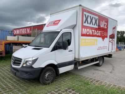 LKW "Mercedes Benz Sprinter 516 CDI (Euro 6)", - Fahrzeuge und Technik