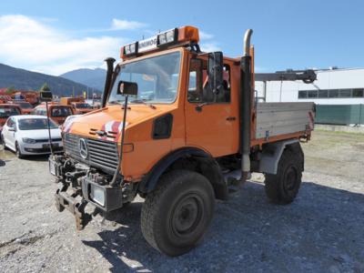 Zugmaschine "Mercedes Benz Unimog U1400", - Fahrzeuge & Technik Land Tirol