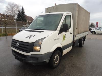 LKW "VW Crafter 35 Pritsche MR TDI" (Euro 5)", - Cars and vehicles