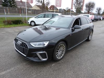 PKW "Audi A4 Avant 35 TDI s-line s-tronic", - Motorová vozidla a technika