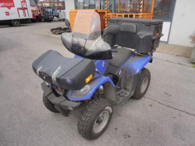 Vierrädriges Leichtkraftfahrzeug (Quad) "Kymco MXU 50", - Macchine e apparecchi tecnici