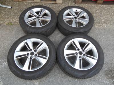 4 Sommerreifen "Pirelli" auf Alufelgen, - Cars and vehicles