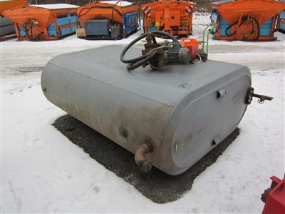 Tank 2000 Liter mit E-Pumpe und Anzeige, - Motorová vozidla a technika