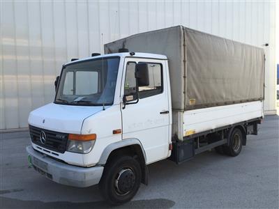 LKW "Mercedes Benz 612D" mit Plane und Ladebordwand, - Fahrzeuge und Technik