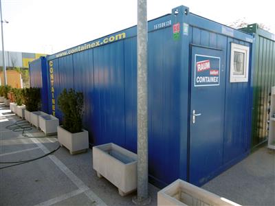 Bürocontainer "Containex CTX 20 Zoll", - Macchine e apparecchi tecnici