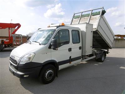 LKW "Iveco Daily 70C21 Doka-Pritsche Dreiseitenkipper (Euro 5)", - Fahrzeuge, Baumaschinen und Forsttechnik