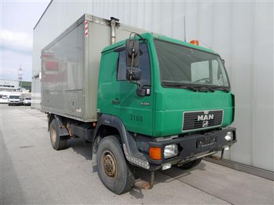 LKW "MAN 8.224 LAEC Allrad", - Cars, construction- and forestry machinery