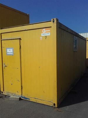 Sanitärcontainer "Stugeba", - Cars, construction- and forestry machinery
