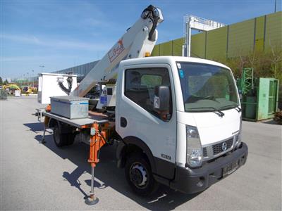 Selbstfahrende Arbeitsmaschine (Hubsteiger) "Nissan Cabstar NT 400", - Motorová vozidla a technika