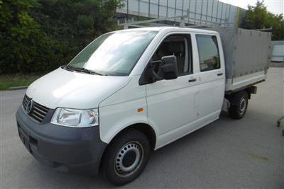 LKW "VW T5 Doka-Pritsche 2.5 TDI D-PF 4motion", - Cars and vehicles