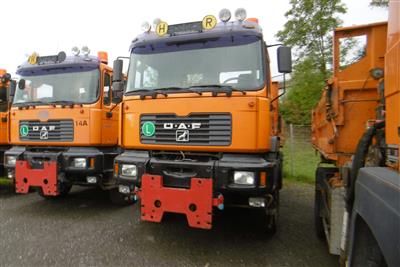 LKW "ÖAF FE 19.310" 3-Seitenkipper, - Macchine, apparecchi tecnici