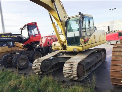 Kettenbagger "Komatsu PC290 NLC-7K" mit Tieflöffel, Breite 150 cm und SW3 - Fahrzeuge, Baumaschinen und Forsttechnik