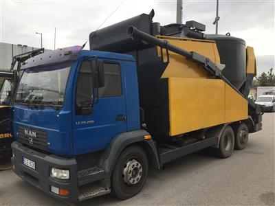 Landmaschine "MAN LE 20-280, 6 x 2-4BL, Aufbau Futtermischanlage, 6 Tonnen mit Mühle" - Fahrzeuge, Baumaschinen und Forsttechnik