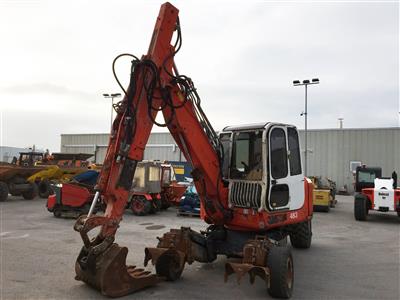 Schreitbagger "Euromach 8500 Mobile" mit Tieflöffel 90 cm - Fahrzeuge, Baumaschinen und Forsttechnik