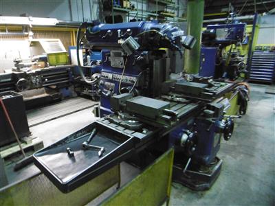 Fräsmaschine "Huron S. A. MA6", - Metall- und Kunststoffbearbeitende Maschinen, Werkstätteneinrichtung und Rohmaterial