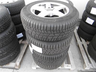 4 Winterreifen "Continental ContiWinterContact TS830P", 225/60 R16, - Macchine e apparecchi tecnici