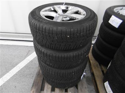 4 Winterreifen "ContiWinterContact TS830P", 225/60 R16, - Motorová vozidla a technika