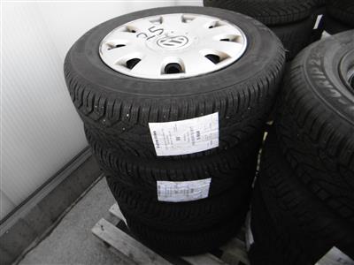 4 Winterreifen "Semperit Master-Grip 2", 195/65 R15T, - Macchine e apparecchi tecnici