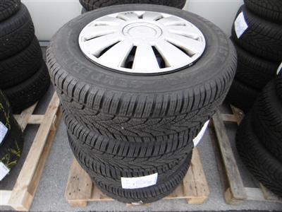 4 Winterreifen "Semperit Speed-Grip 2", 195/65 R15T, - Macchine e apparecchi tecnici