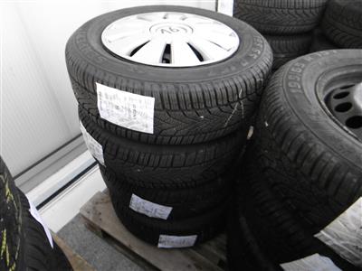 4 Winterreifen "Semperit Speed-Grip 2", 195/65 R15T, - Motorová vozidla a technika