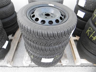 4 Winterreifen "Semperit Speed-Grip 2", 205/55 R16H, - Motorová vozidla a technika