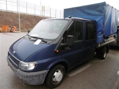 LKW "Ford Transit Doka-Pritsche 350M", - Macchine e apparecchi tecnici