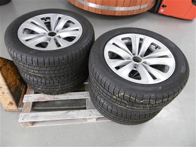 4 Winterreifen "Michelin Pilot Alpin ZP", 245/50R18 100H M+S", - Cars and vehicles