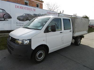 LKW "VW T5 Doka-Pritsche LR 2.0 TDI 4motion DPF", - Macchine e apparecchi tecnici