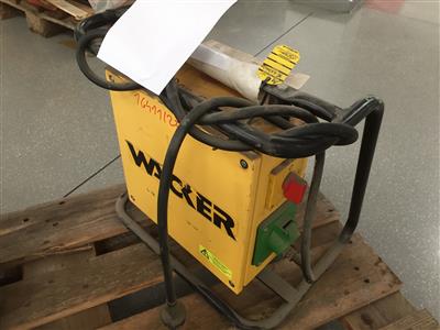 Umformer "Wacker FVE 1,5/042/200W/240 Volt", - Stavební stroje a technika