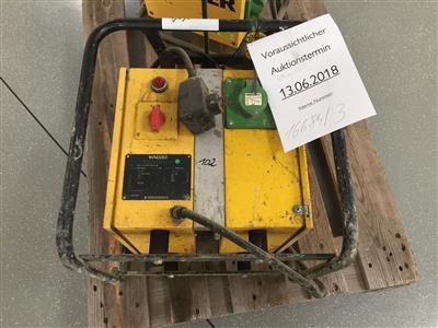 Umformer "Wacker FVE 3/042/200W/230 Volt", - Stavební stroje a technika