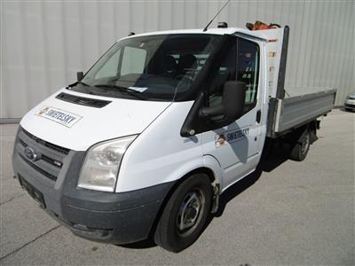 LKW "Ford Transit Pritsche 2.2 TDCi" mit Ladekran "Palfinger PC 2300 Compact", - Fahrzeuge und Technik