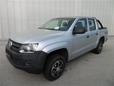 LKW "VW Amarok Double Cab Startline BiTDI" 4 x 4 zuschaltbar, - Fahrzeuge und Technik