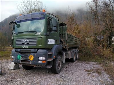 LKW "3-achsig MAN TGA 33.480 6 x 6 BL mit Kipperaufbau", - Cars and vehicles