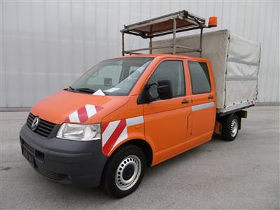 LKW "VW T5 DK-Pritsche LR 1.9TDI", - Fahrzeuge und Technik